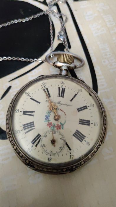 Ancre Remontoir 1860 Argint Integral