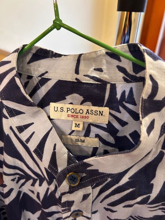 US POLO Association лятна риза - лен, размер М