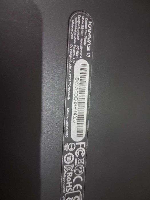 Продам графический планшет Huion Kamvas 13