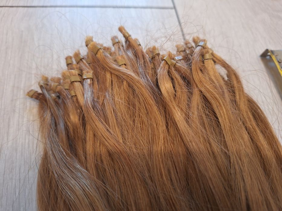 Extensii microring 200 buc 35 cm par natural