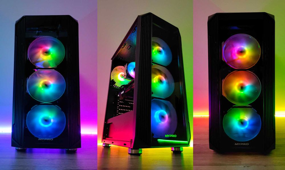 Новый игровой кейс i5 3470 / GTX 1050Ti 4gb / 8gb Ram / 1000gb HDD