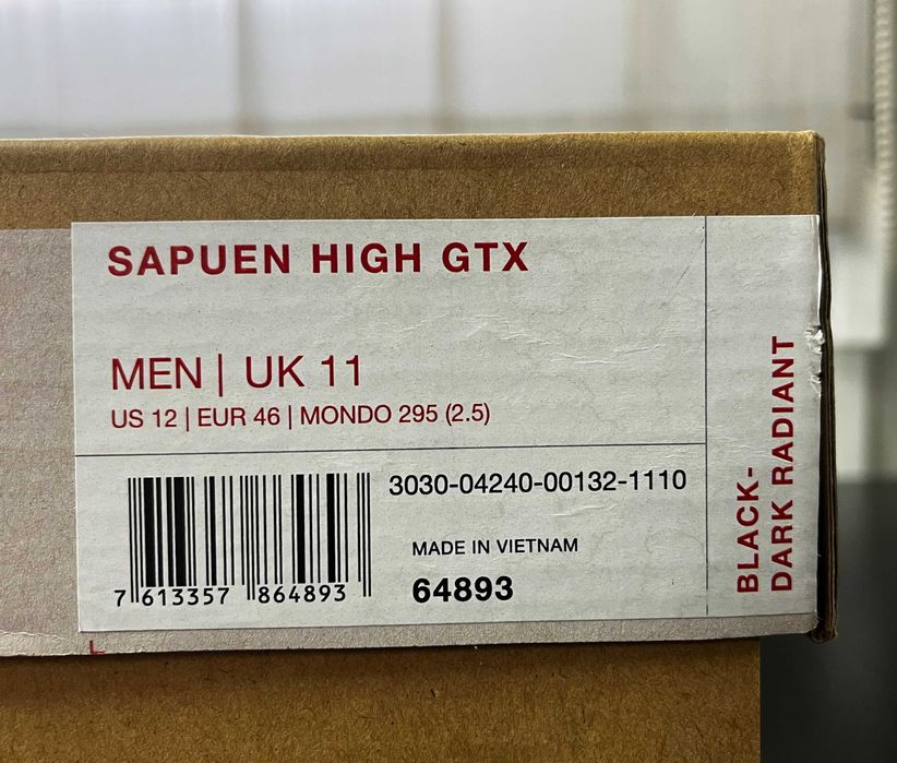 ghete Mammut Sapuen High Gtx