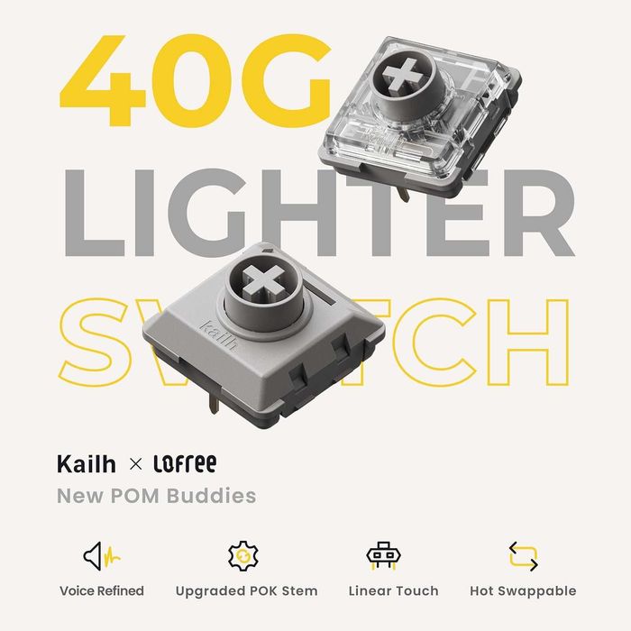 Клавиатура LOFREE Flow Lite84 75% Off-White