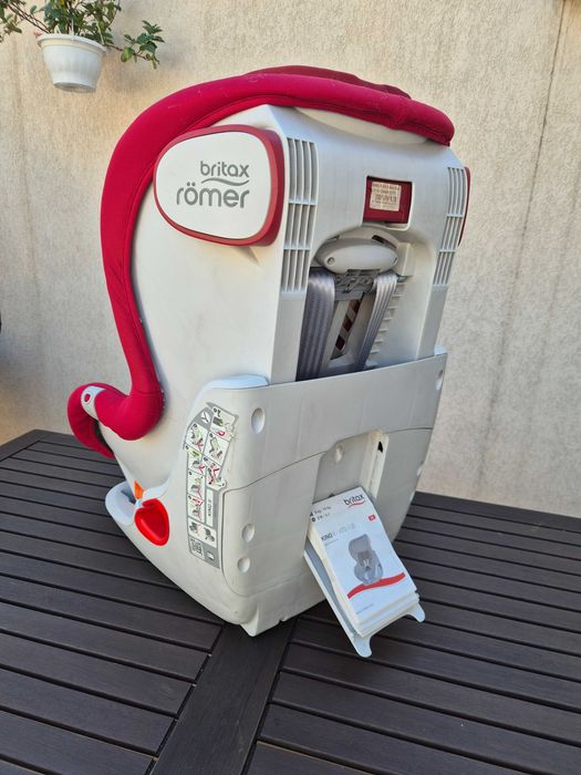 Scaun auto Britax Romer King II, 9-18 kg, Rosu, stare f buna