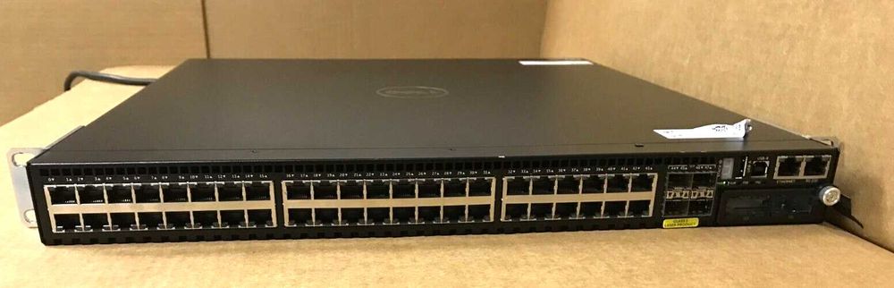 Network Switch Dell Force10 S60-44T-AC