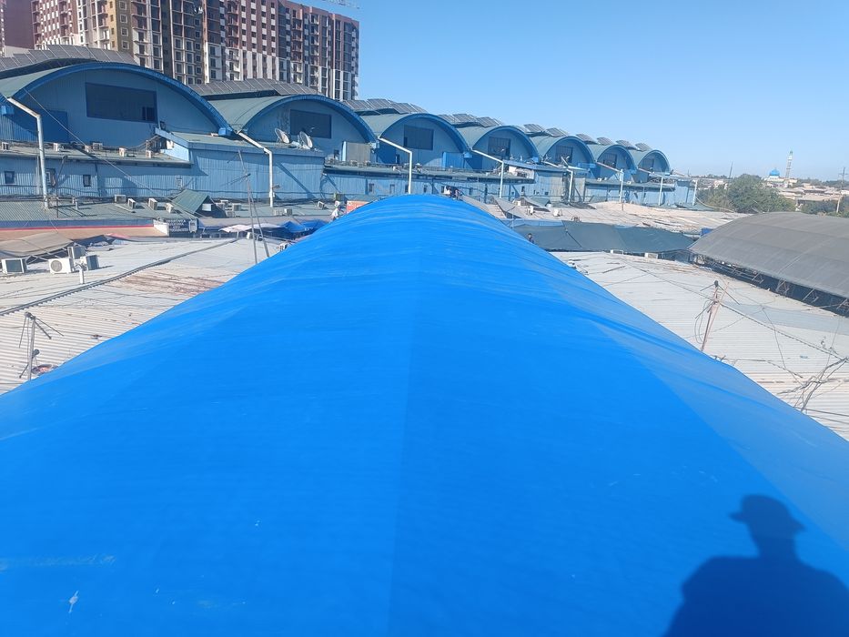 Тент баннер установка киламиз