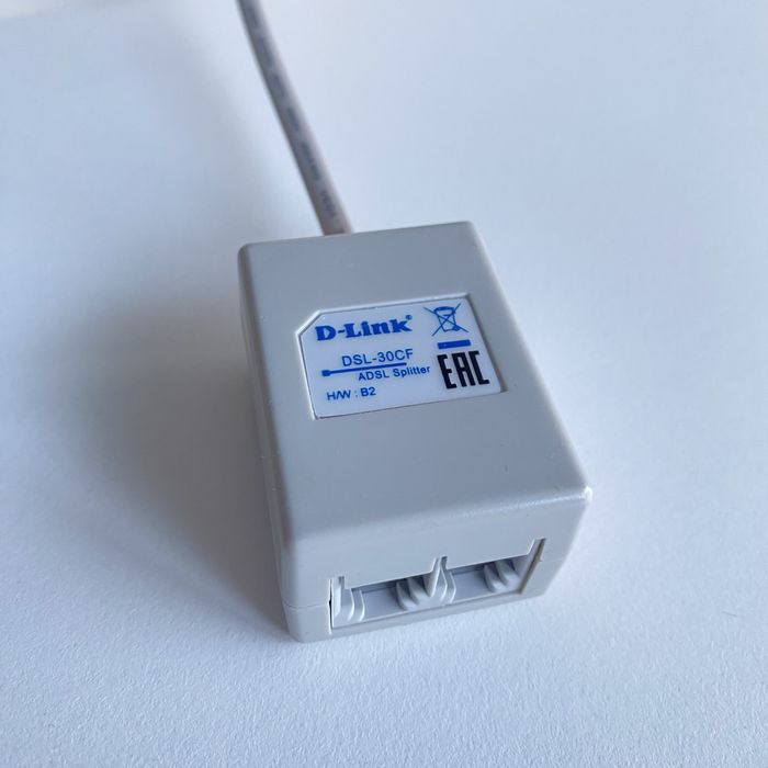 ADSL сплитер D-Link (новый)
