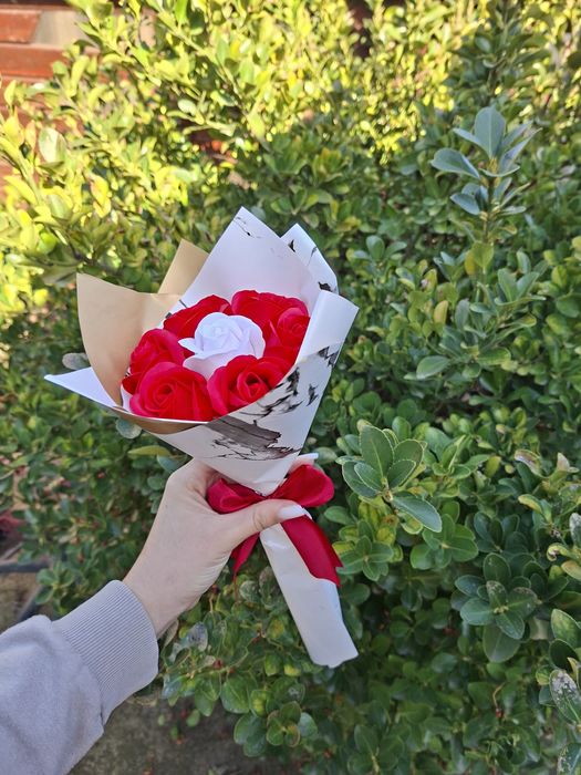 Buchet de trandafiri de sapun