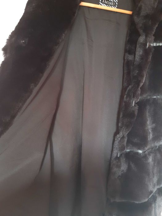 Дамски елек New Yorker, от  пухкав материал и кожа