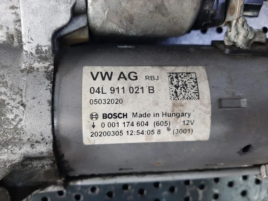 electromotor  2.0 tdi det audi a4 b9 8w  04l911021b