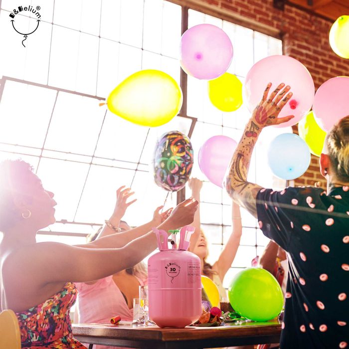 Butelie heliu 30 de baloane la doar 145 de lei