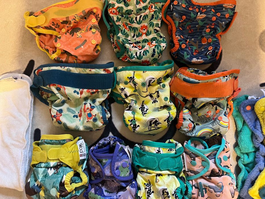 Pop in V2 - Голям комплект пелени и подложки за многократна употреба