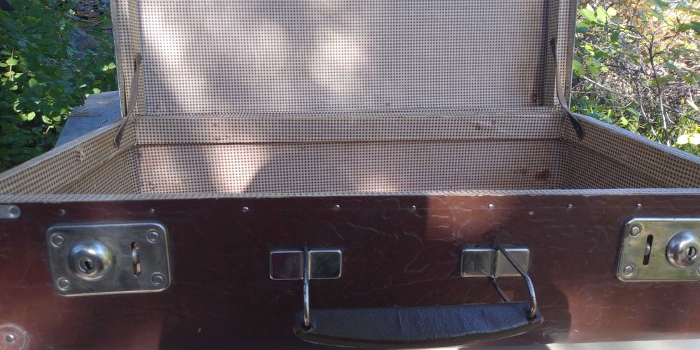 Чемодан винтажный