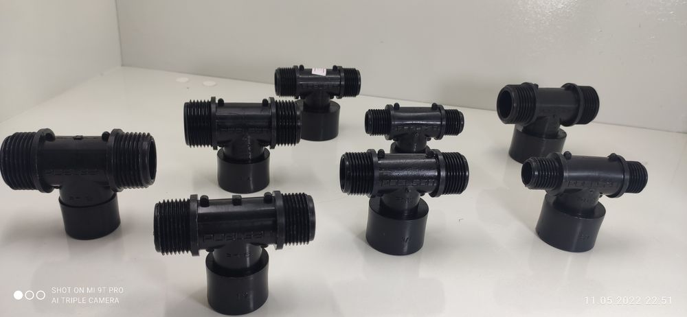 Резьбовые фитинги из полипропилена 8бар/ Муфта / Ниппель /