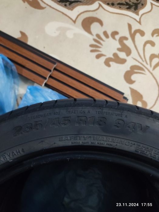 Продам шины летние 235/45/R18