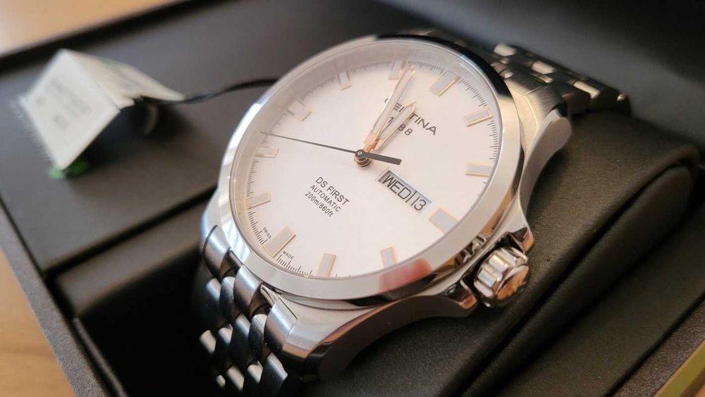CERTINA DS First Day-Date Automatic /НОВ премиум швейцарски часовник/
