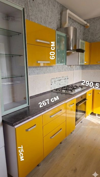 Кухонный гарнитур угловой. МДФ