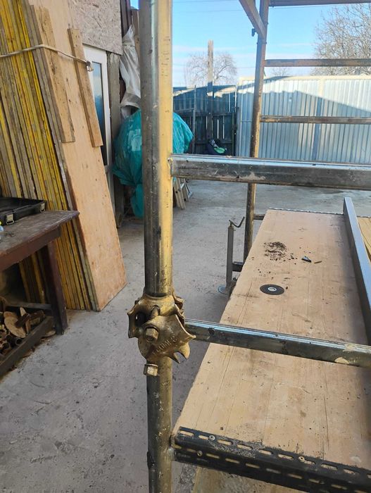 Schela profesionala mobila (cu roti) otel galvanizat