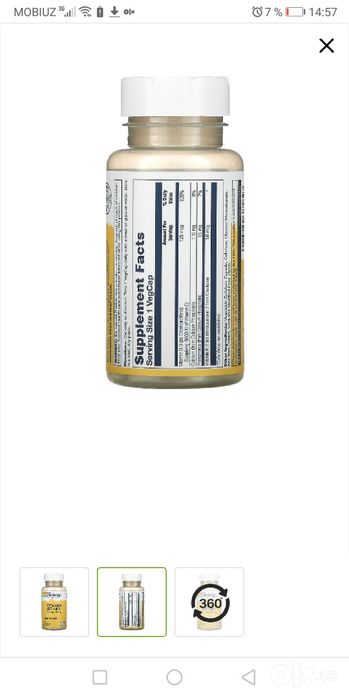 витамины D 3+K2, без сои, 60  капсул Д3+К2 Solaray