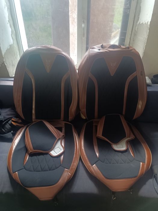 Чехол на камри коричневый