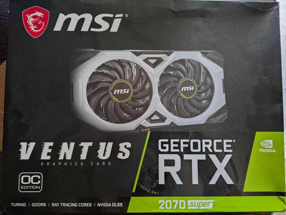 MSI 2070 Super 8GB VRAM, preț negociabil