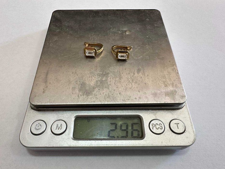 Златни дамски обеци 14К (585) – 2,96гр