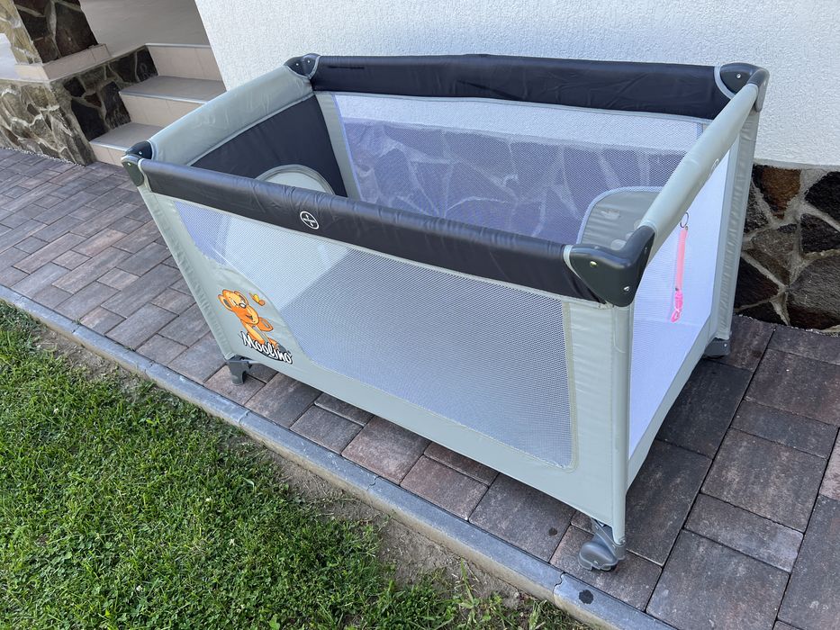 Pătuț Moolino pliabil pânza