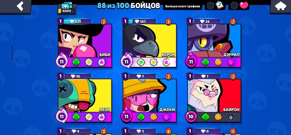 Аккаунт бравл старс