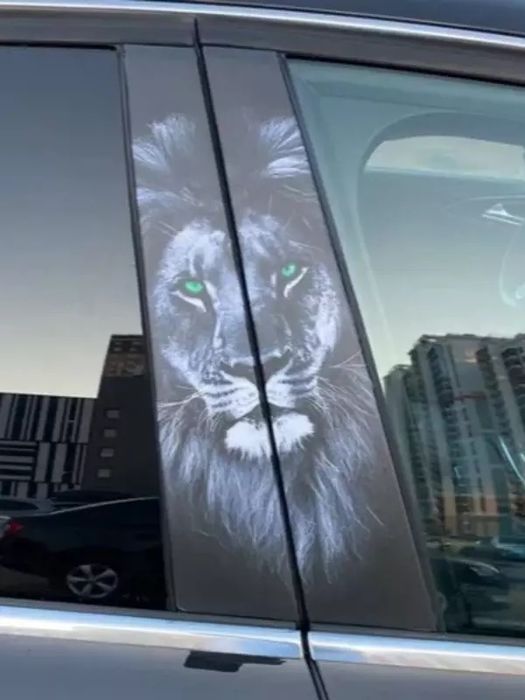 Mashanangiz stoykasi uchun sher stilidagi plyonka komplektda 2 ta bula