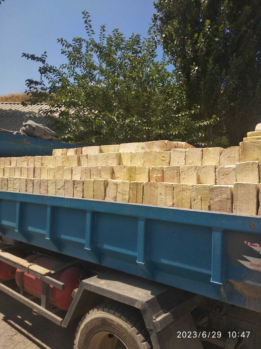 Газоблок ва шлакоблок Пишган ва Хом гишт доставка бор