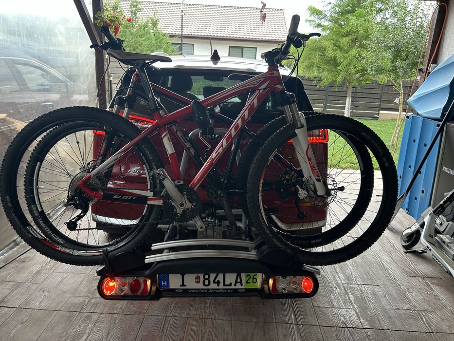 Suport biciclete Menabo Winny rabatabil pt carlig remorcare 2 biciclete