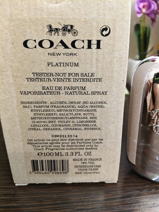 Парфюм Coach Platinum