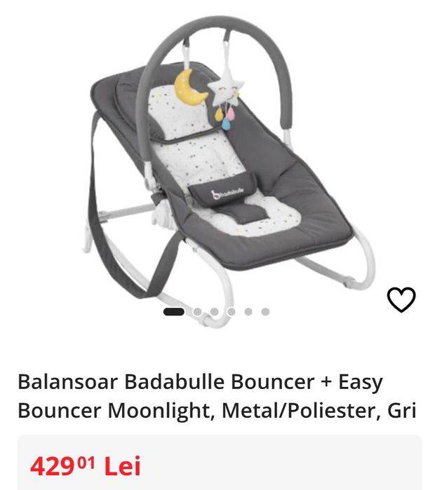 Balansoar Easy Baby Badabulle -  în stare excelentă!