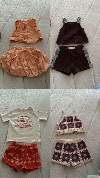 Летни дрехи за момичете- 92см. ZARA, H&M, Kinderland
