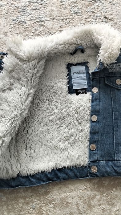 Geacă de blugi cu personajul mickey copii