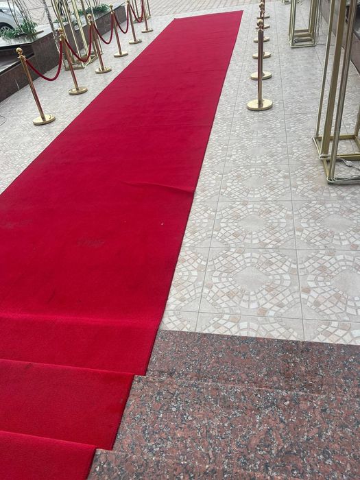 Супер акция!!! Аренда и Продажа красная ковровая дорожка по Супер цене