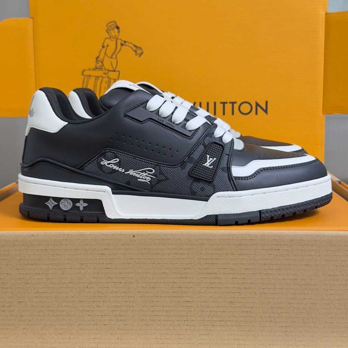 LV Trainer Черни мъжки обувки