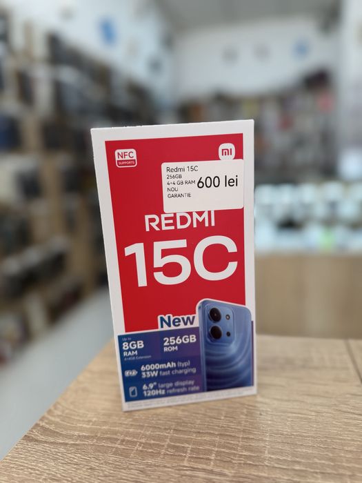 Xiaomi Redmi 15C 256Gb Nou Sigilat Garantie