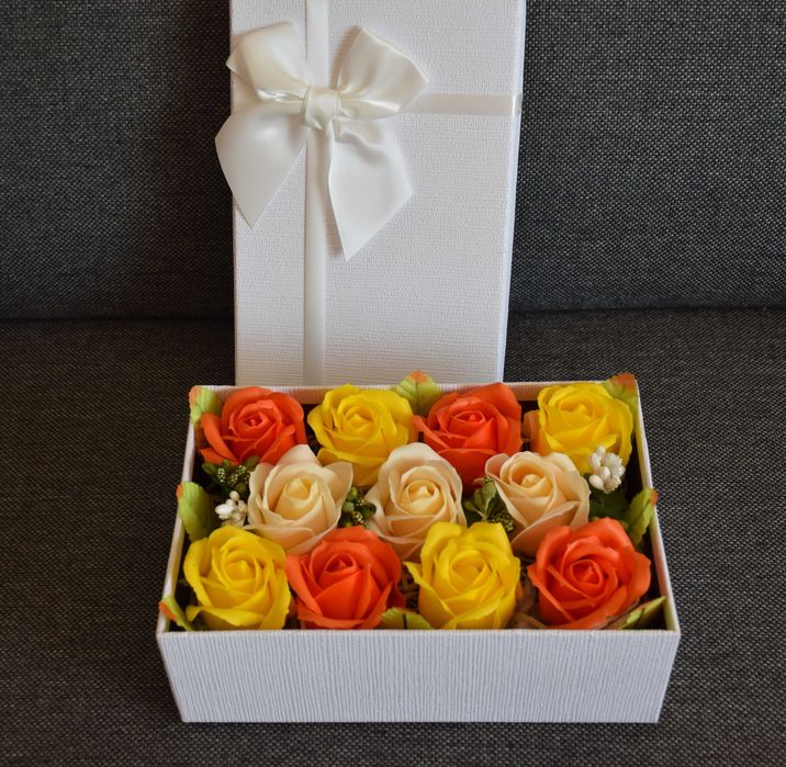 Букети от сапунени рози