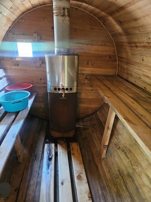 Продам  баню бочку  2 на 6