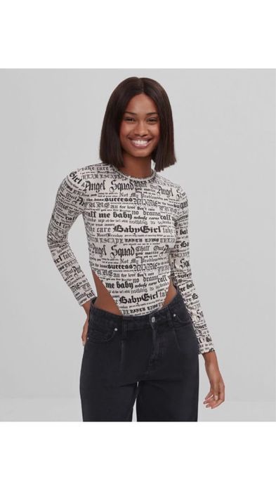 Стилно боди на Bershka