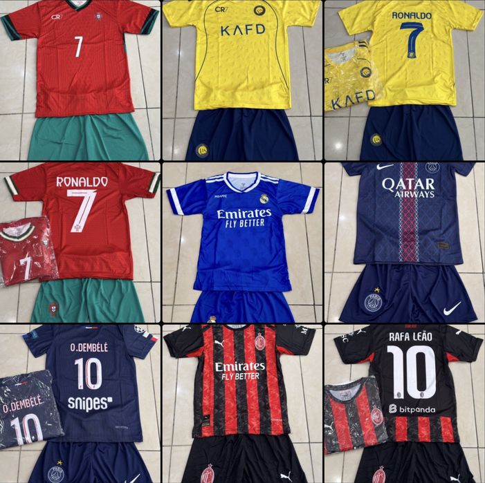 Детски футболни екипи.Нови модели 2026/Football equipment Yamal/Messi