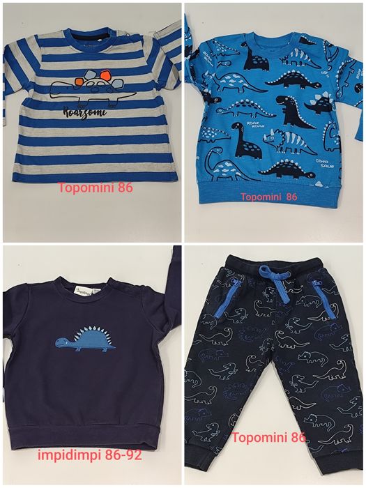 Лот за момче 86-92.  Марки next, Ergee, dopo dopo, Topomini, BREEZE
