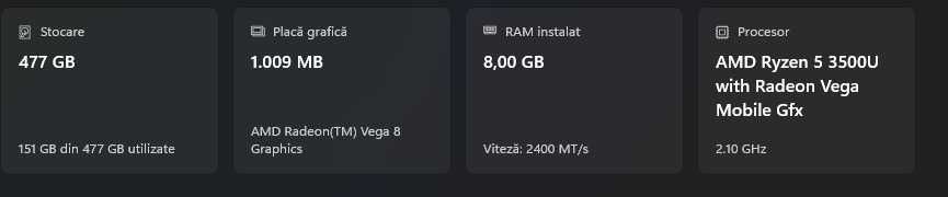 Vand Laptop Huawei D14 cu Finger ID, pliere 180 de grade