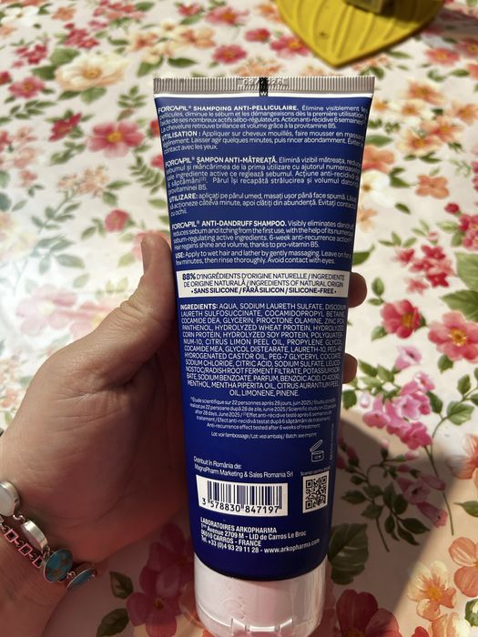 Vand sampon Forcapil antimatreata