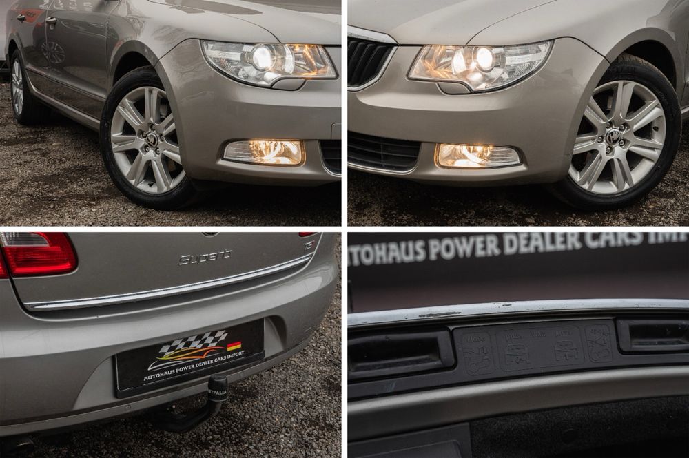 Skoda Superb -aut - scaune incalzite - senzori parcare - credit auto