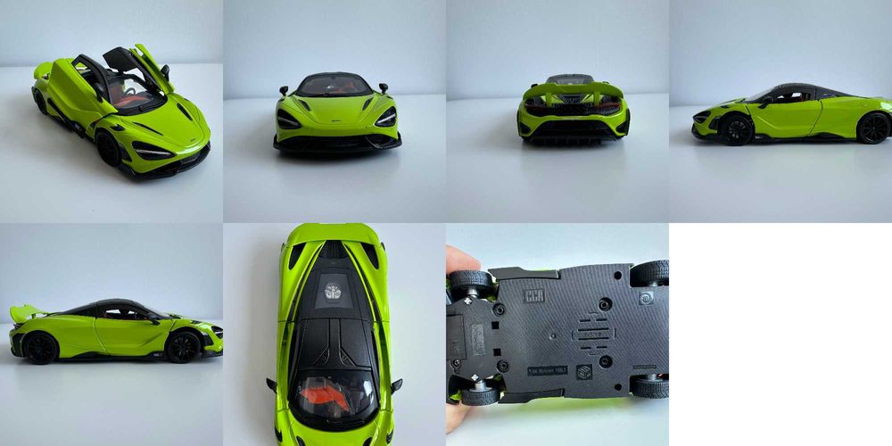 Machete auto Lamborghini Veneno Countach Huracan STO, McLaren, Nissan, McLaren, Ford 1/24