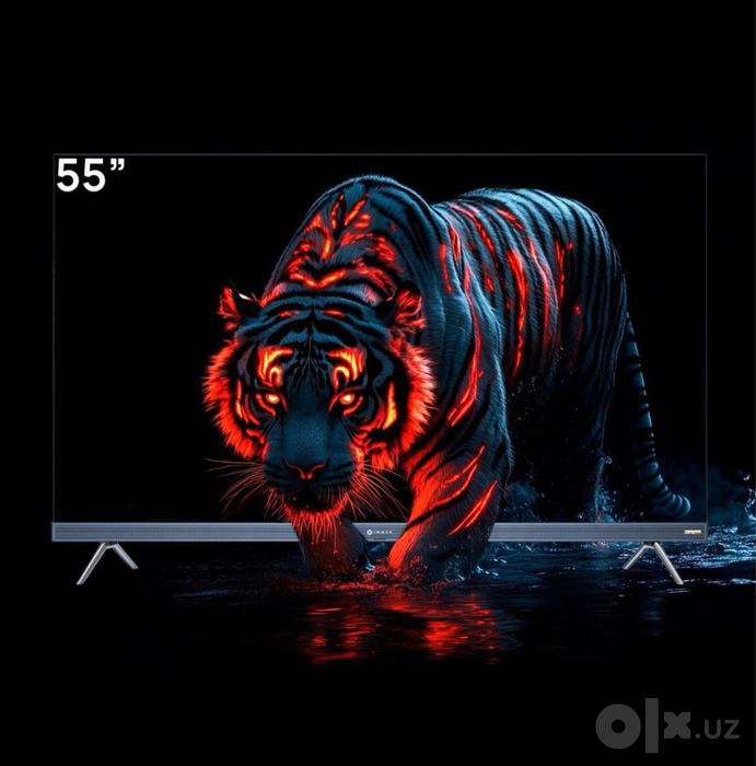 Телевизор Immer Google Tv Smart 4K UHD Dolby Audio +кронштейн + дос.
