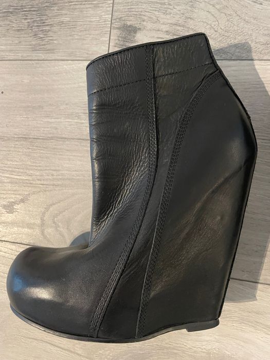 Botine Rick Owens negre 35/36