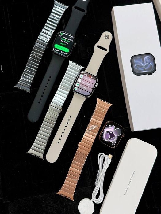 Apple Watch 11 46mm смарт часы умные для школьника, студента эпл вотч